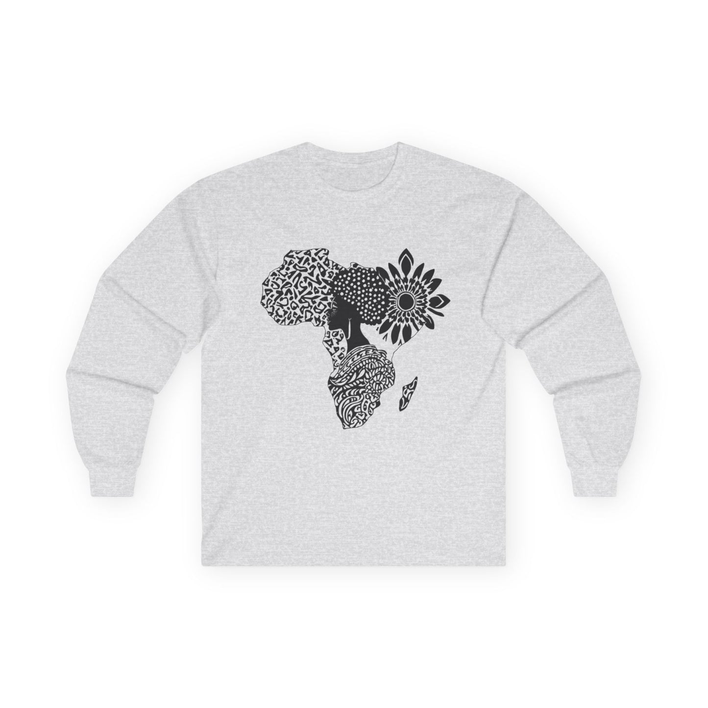 Heritage Queen Long Sleeve Tee | Eco-Friendly Unisex Fashion for Comfort & Style