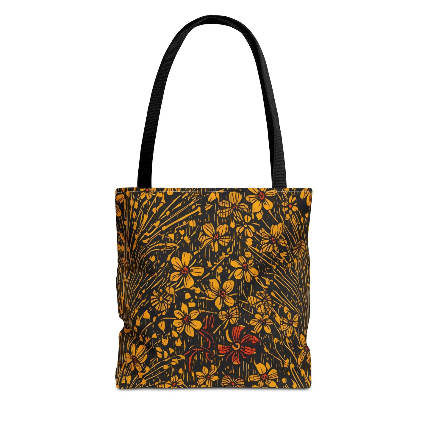 Golden Hibiscus Tote Bag