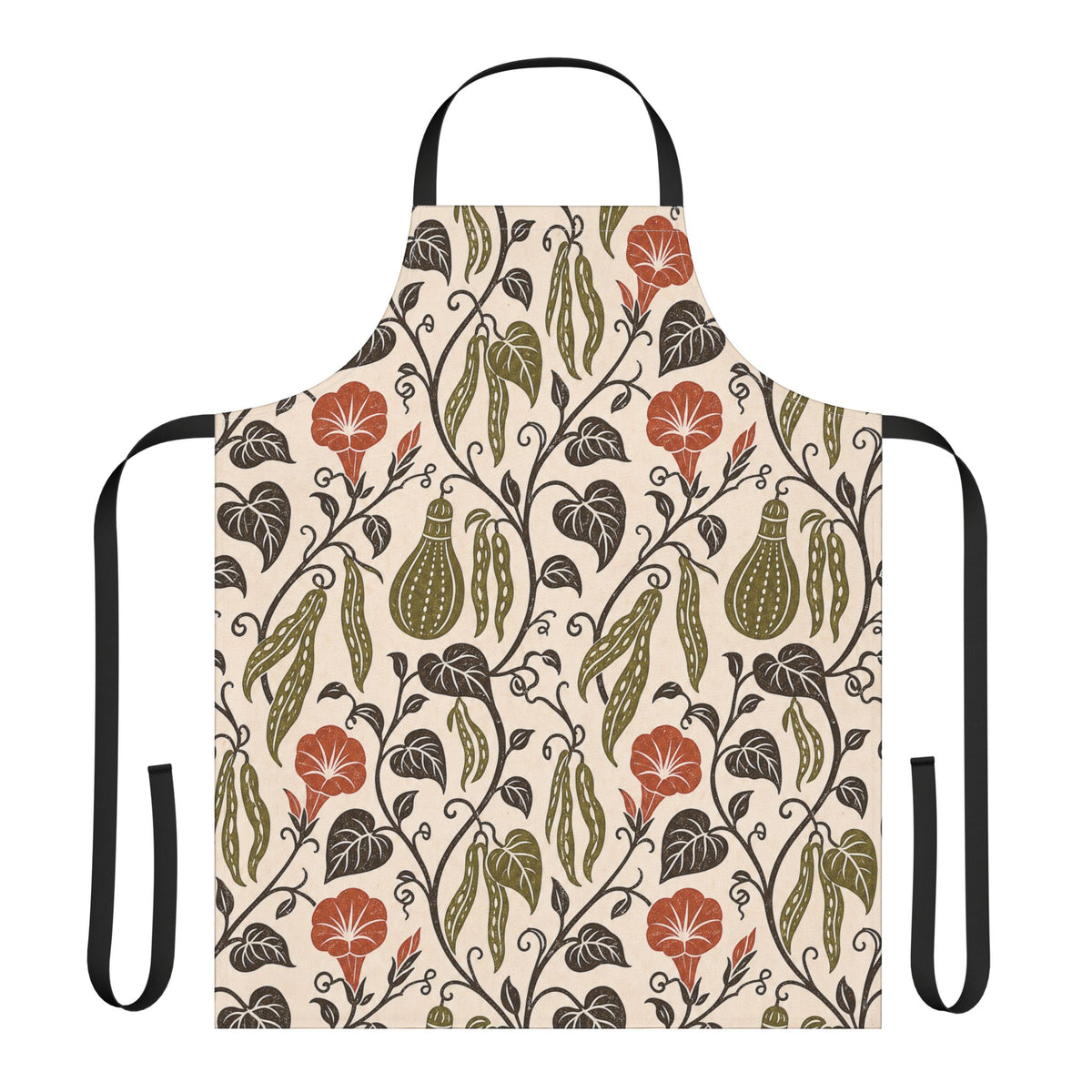 Mama's Garden Trailing Vine Apron