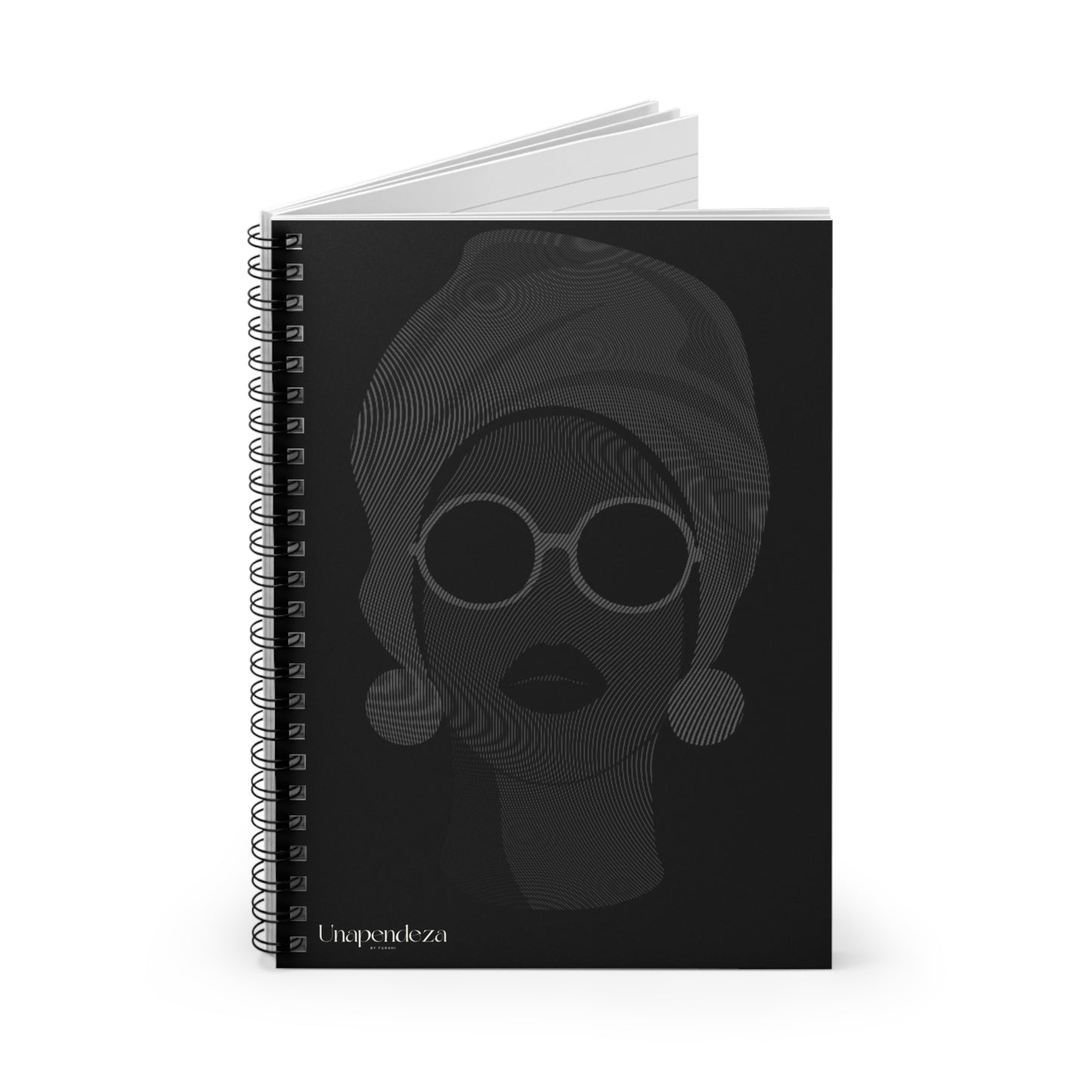 Modern Queen Notebook | Spiral Notebook with Bold Woman Design