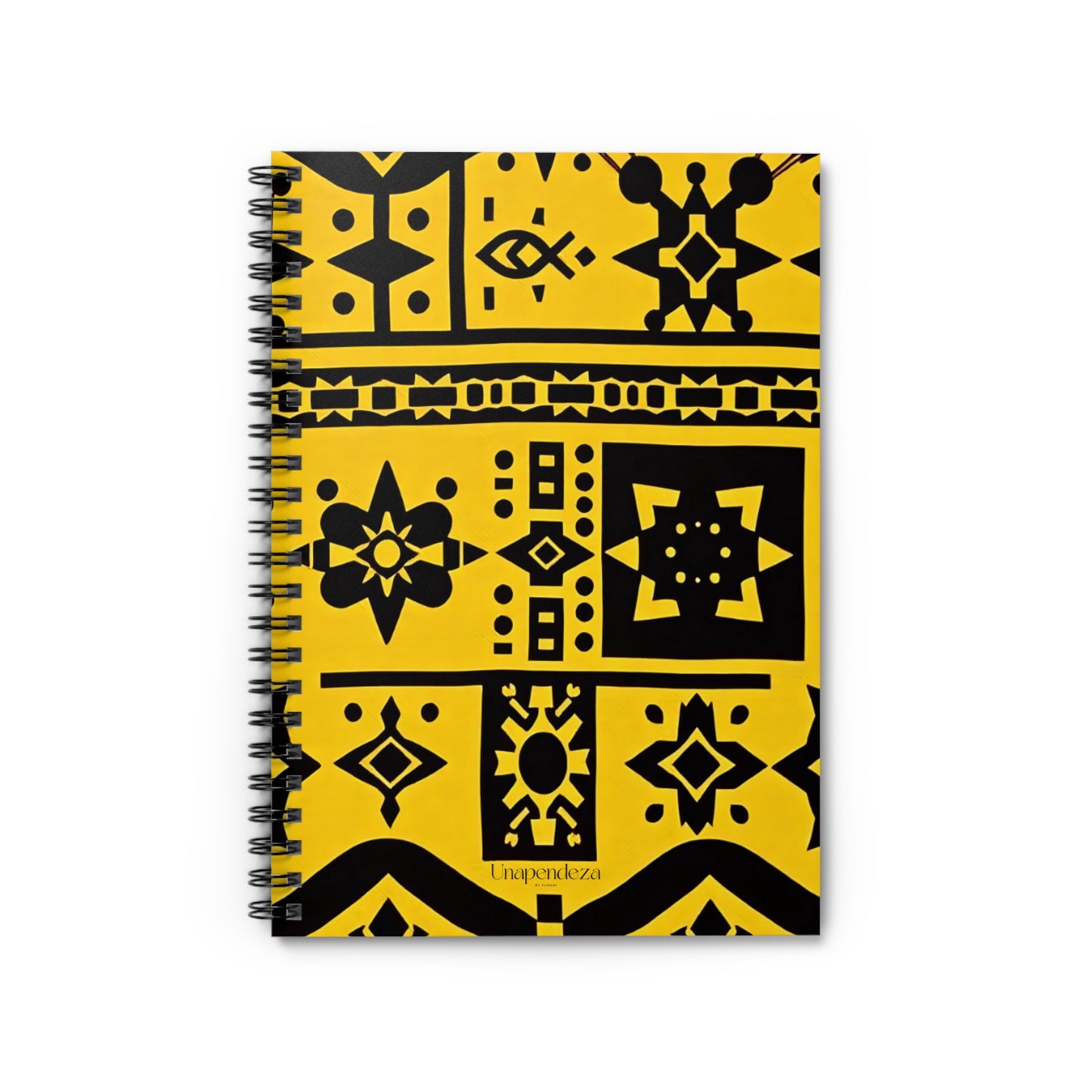 Sunshine Heritage Spiral Notebook | Vibrant Cover Design for Creativity & Organization