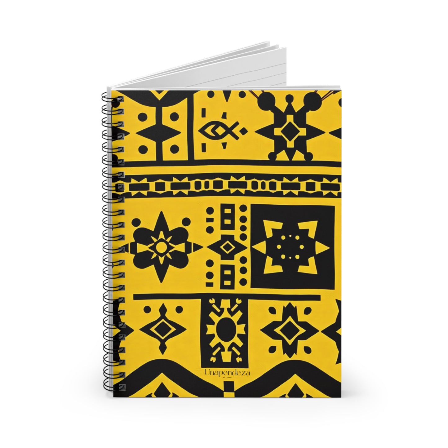 Sunshine Heritage Spiral Notebook | Vibrant Cover Design for Creativity & Organization