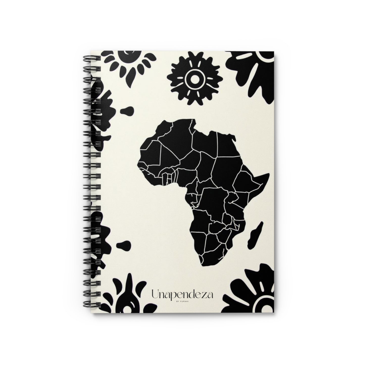 Afro Bloom Spiral Notebook